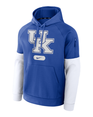 【Nike】Kentucky Wildcats Military Pullover Hoodie Men's Nike Olive Kentucky Wildcats Military Pack Club Fleece